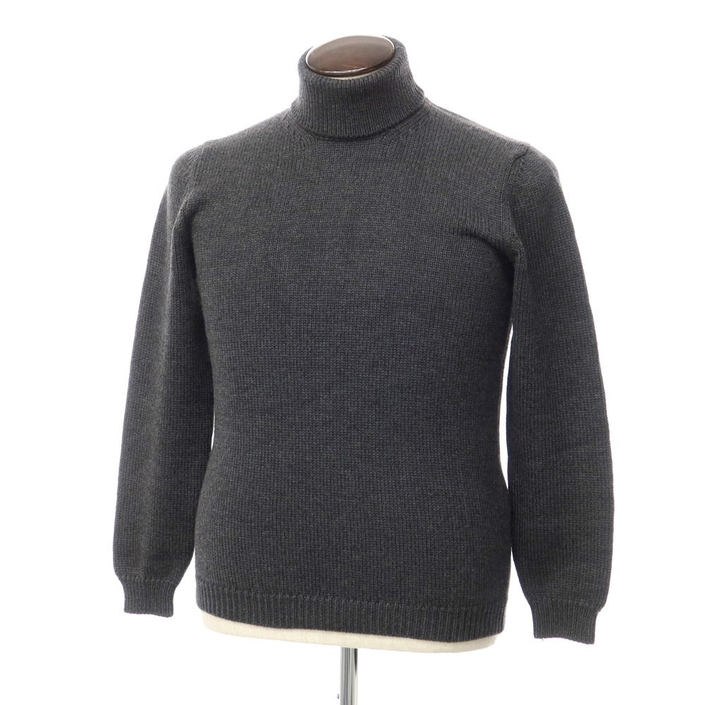 [Used] ROBERTO COLLINA Wool turtleneck pullover knit, dark grey [Size 50] [GRY] [A/W] [Condition Rank B] ​​[Men&