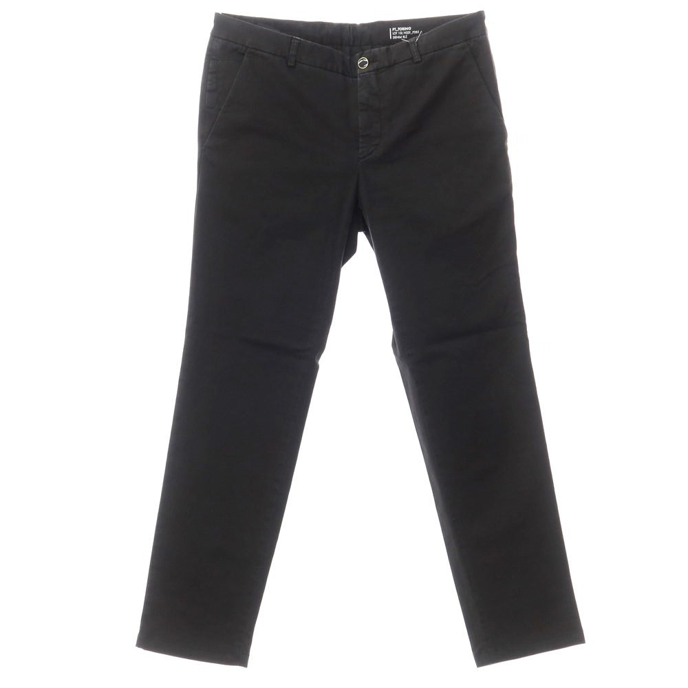 [Used] PT Torino Cotton Chino Pants Black [34] [Condition Rank C] [Men&