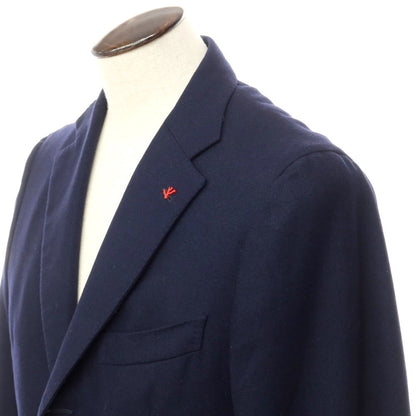 [Used] ISAIA Wool Chesterfield Coat Navy [Size 50] [NVY] [A/W] [Condition Rank B] ​​[Men&