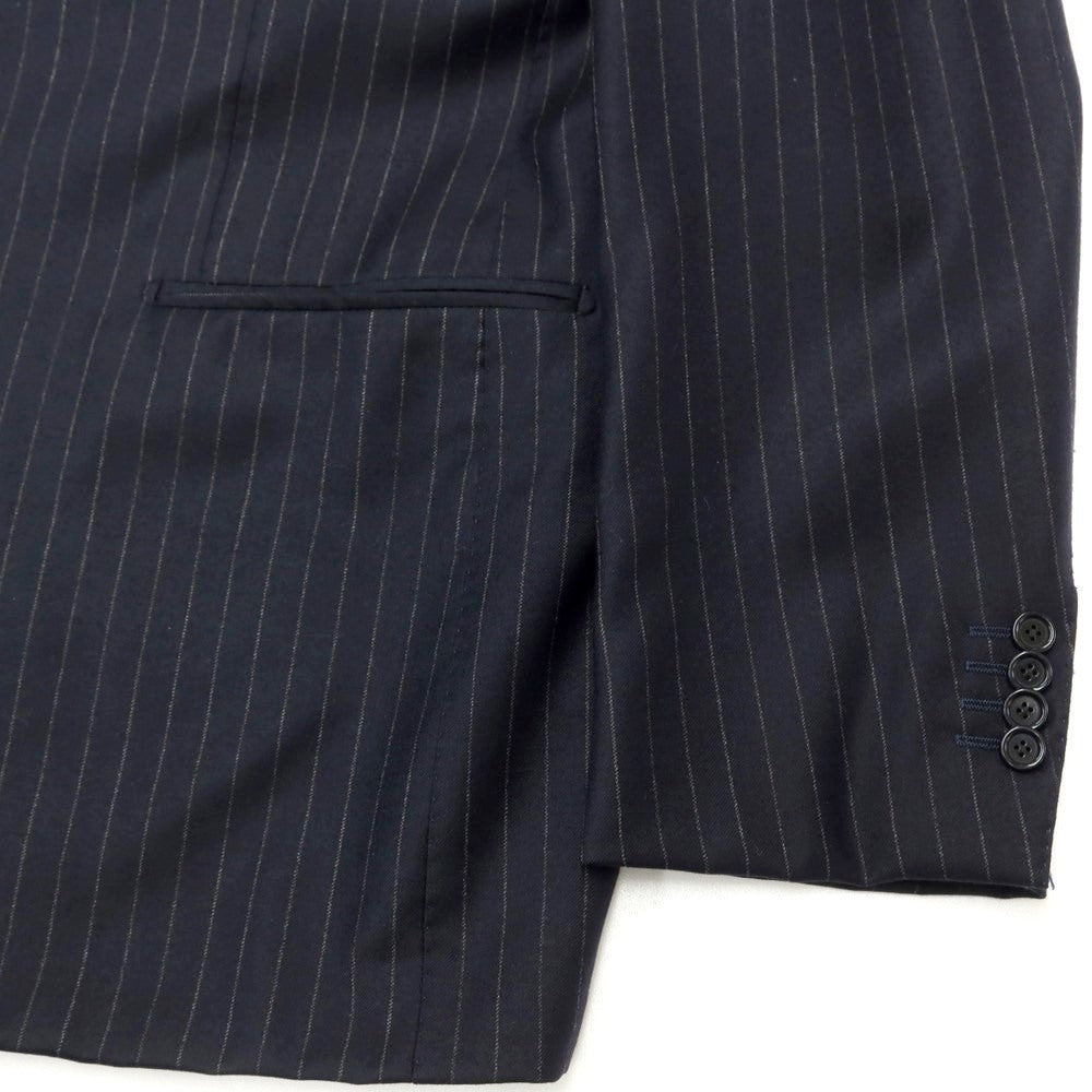 [Used] SOVEREIGN Wool Striped 3-Button Suit Navy x Gray [Size 52] [NVY] [A/W] [Condition Rank D] [Men&