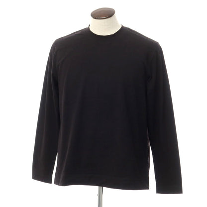 [Used] CIRCOLO 1901 Cotton Long Sleeve Crew Neck T-Shirt Black [Size XL] [BLK] [S/S/A/W] [Condition Rank C] [Men&