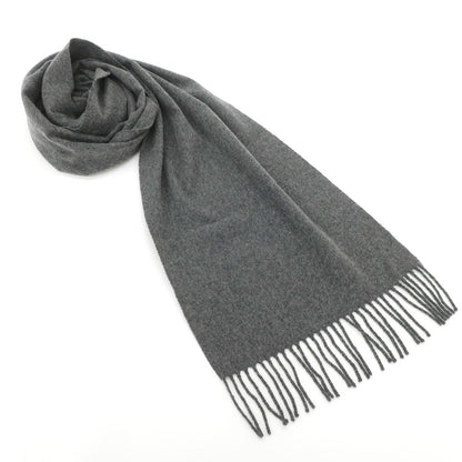 [Used] Johnstons Cashmere Fringe Scarf Gray [GRY] [A/W] [Condition Rank B] ​​[Men&