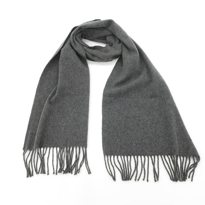[Used] Johnstons Cashmere Fringe Scarf Gray [GRY] [A/W] [Condition Rank B] ​​[Men&