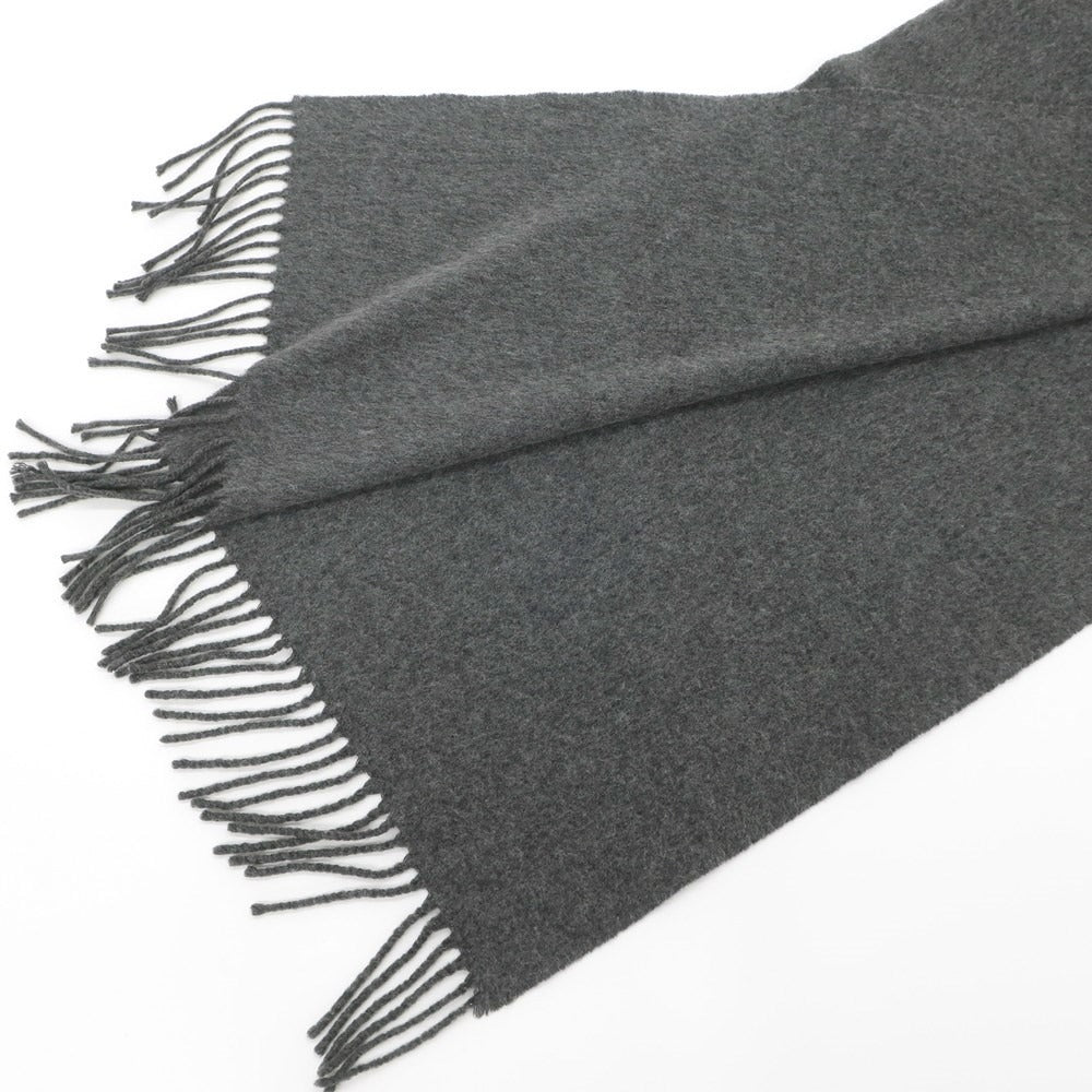 [Used] Johnstons Cashmere Fringe Scarf Gray [GRY] [A/W] [Condition Rank B] ​​[Men&