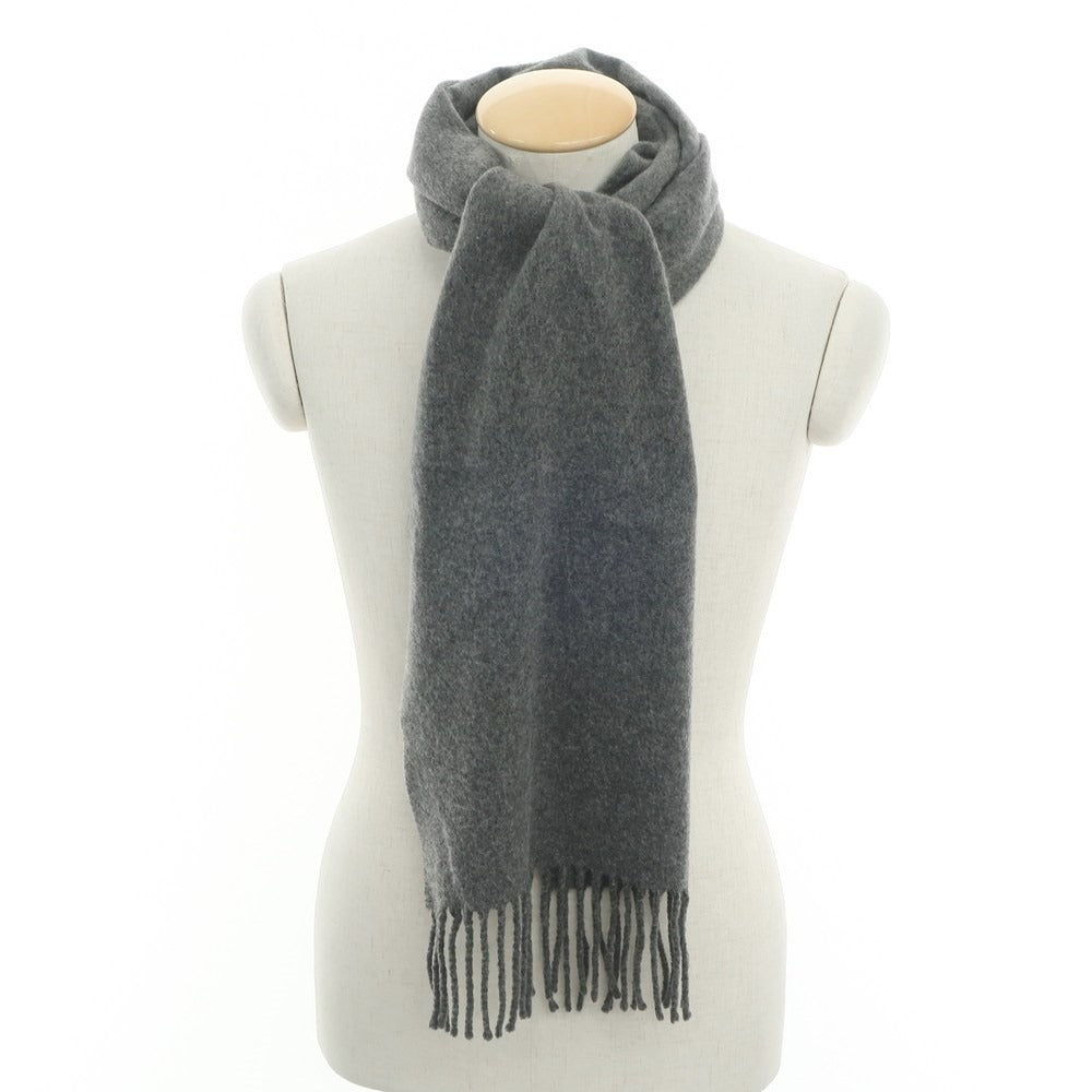 [Used] Johnstons Cashmere Fringe Scarf Gray [GRY] [A/W] [Condition Rank B] ​​[Men&