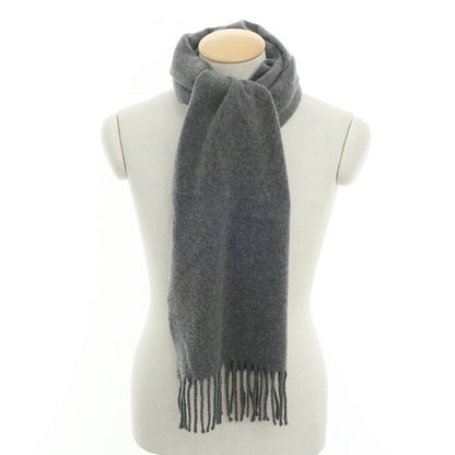 [Used] Johnstons Cashmere Fringe Scarf Gray [GRY] [A/W] [Condition Rank B] ​​[Men&
