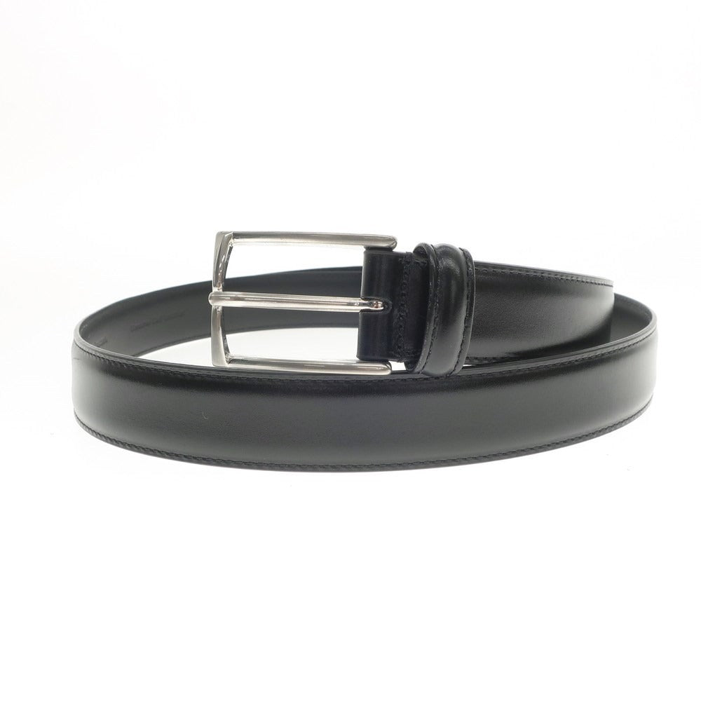 [Used] Andersons Leather Belt Black [Size 95] [BLK] [S/S/A/W] [Condition Rank C] [Men&