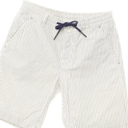 [Used] JACOB COHEN J6154 Stretch Cotton Striped Shorts White x Navy [29] [Condition Rank B] [Men&