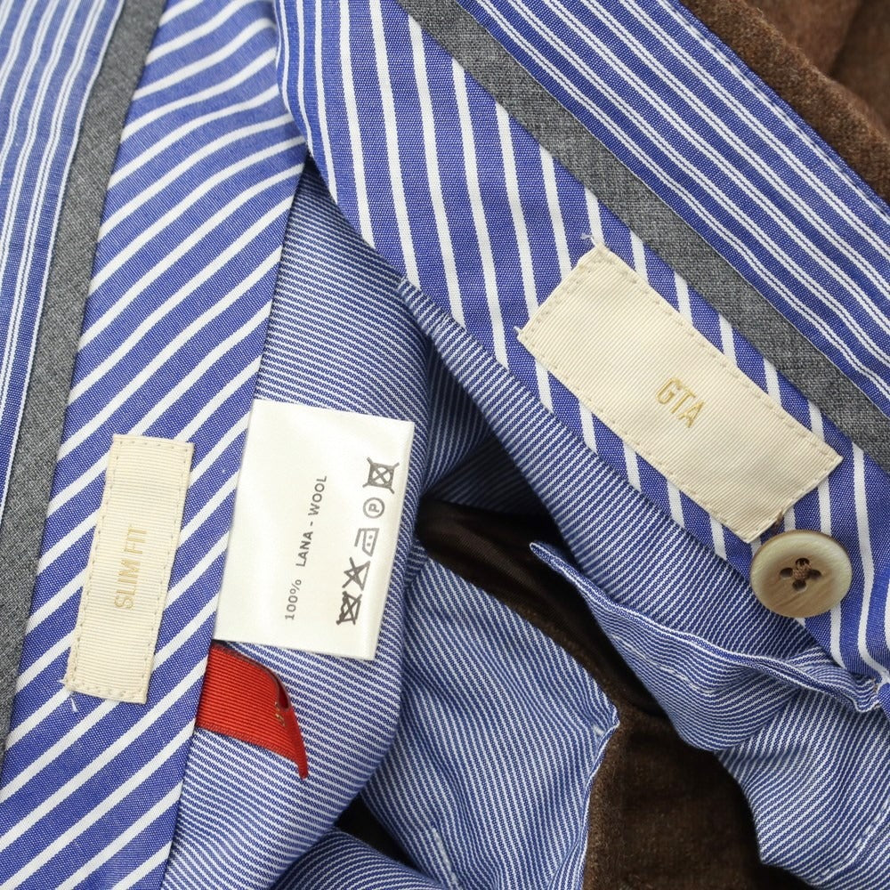 [Used] GTA Wool Dress Slacks Pants Brown [Size 48] [BRW] [A/W] [Condition Rank A] [Men&