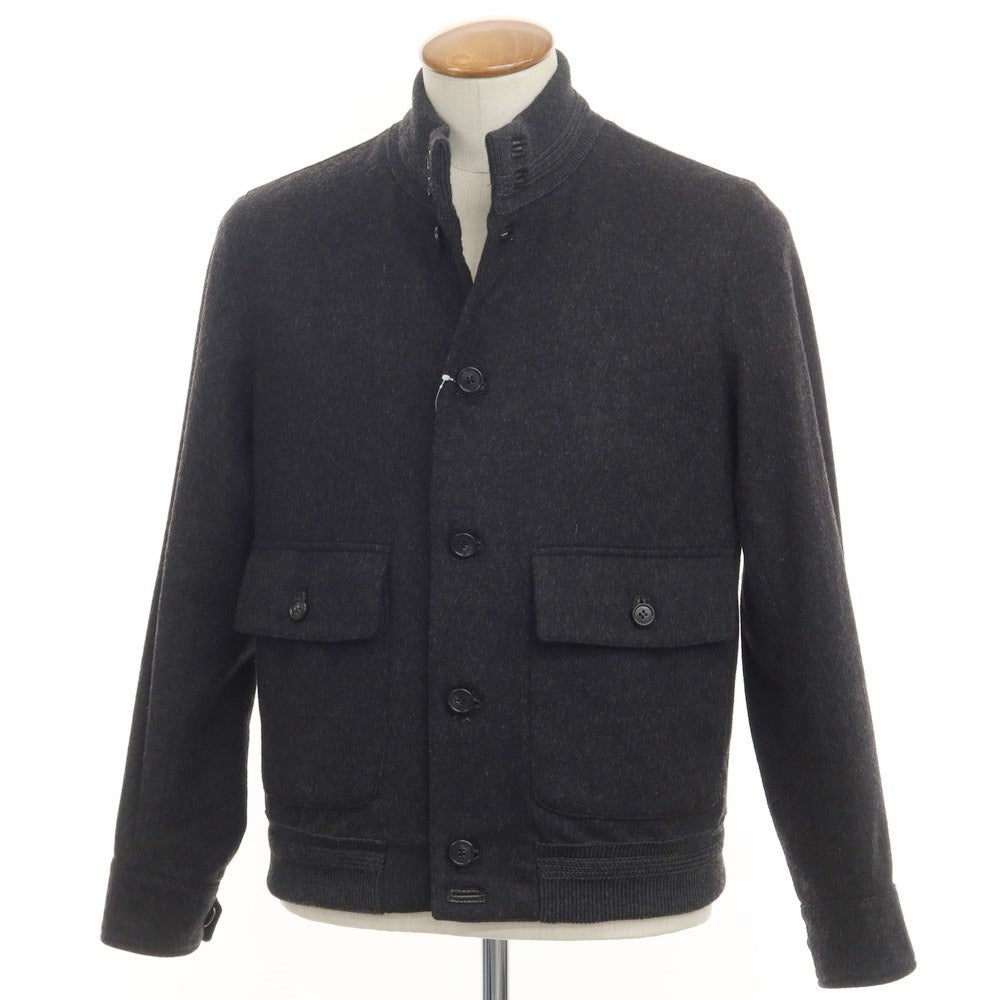 [Used] Cinquanta Wool Nylon Stand Collar Blouson Black x Grey [Size 46] [GRY] [A/W] [Condition Rank B] ​​[Men&