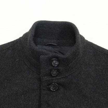 [Used] Cinquanta Wool Nylon Stand Collar Blouson Black x Grey [Size 46] [GRY] [A/W] [Condition Rank B] ​​[Men&