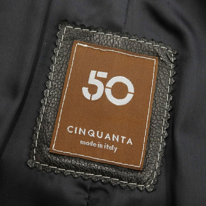 [Used] Cinquanta Wool Nylon Stand Collar Blouson Black x Grey [Size 46] [GRY] [A/W] [Condition Rank B] ​​[Men&