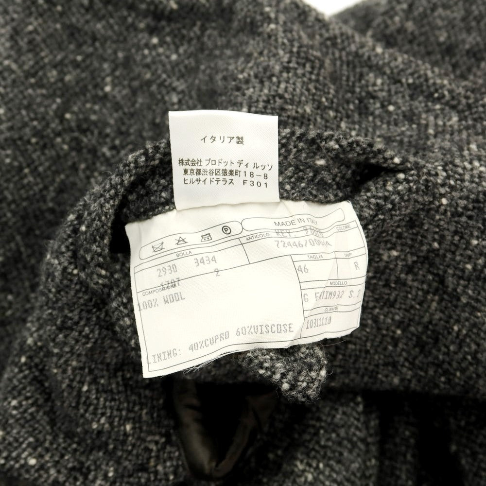 [Used] Michelangelo MICHELANGELO Tweed Wool Jacket Gray [Size 46] [GRY] [A/W] [Condition Rank B] ​​[Men&