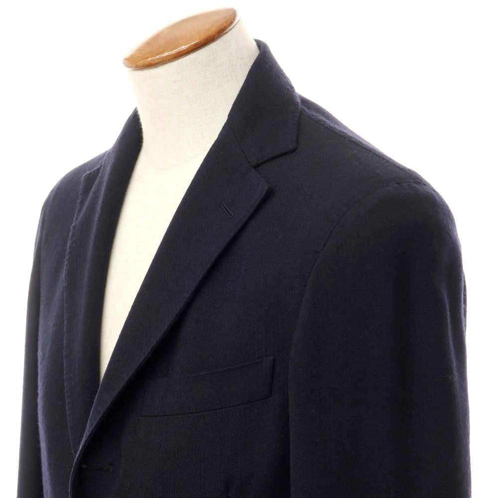 [Used] Belvest Wool Polyester Unconstructed Tailored Jacket Navy [Size 46] [NVY] [S/S/A/W] [Condition Rank B] ​​[Men&