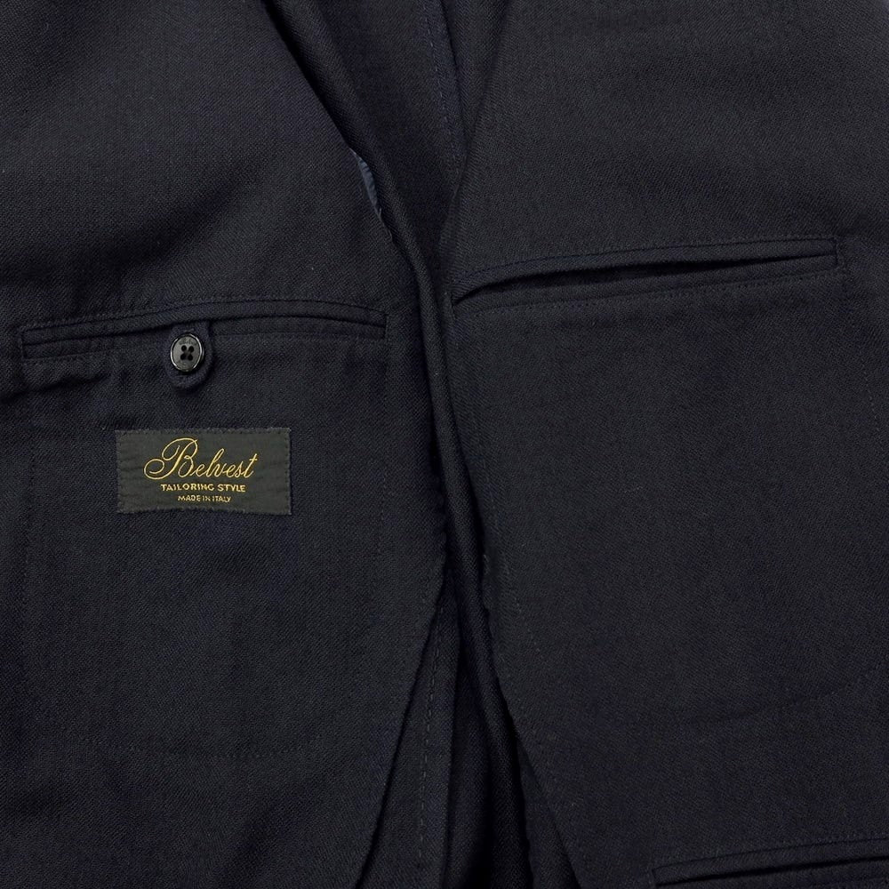 買い日本ベルヴェスト BELVEST サイズ46 XL - 黒×ダークグレー メンズ 長袖/冬 コート XSサイズ以下