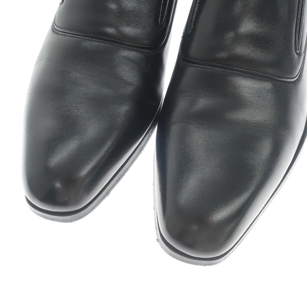 [Used] a.testoni Elastic Loafers Black [Size 5 1/2] [BLK] [S/S/A/W] [Condition Rank A] [Men&