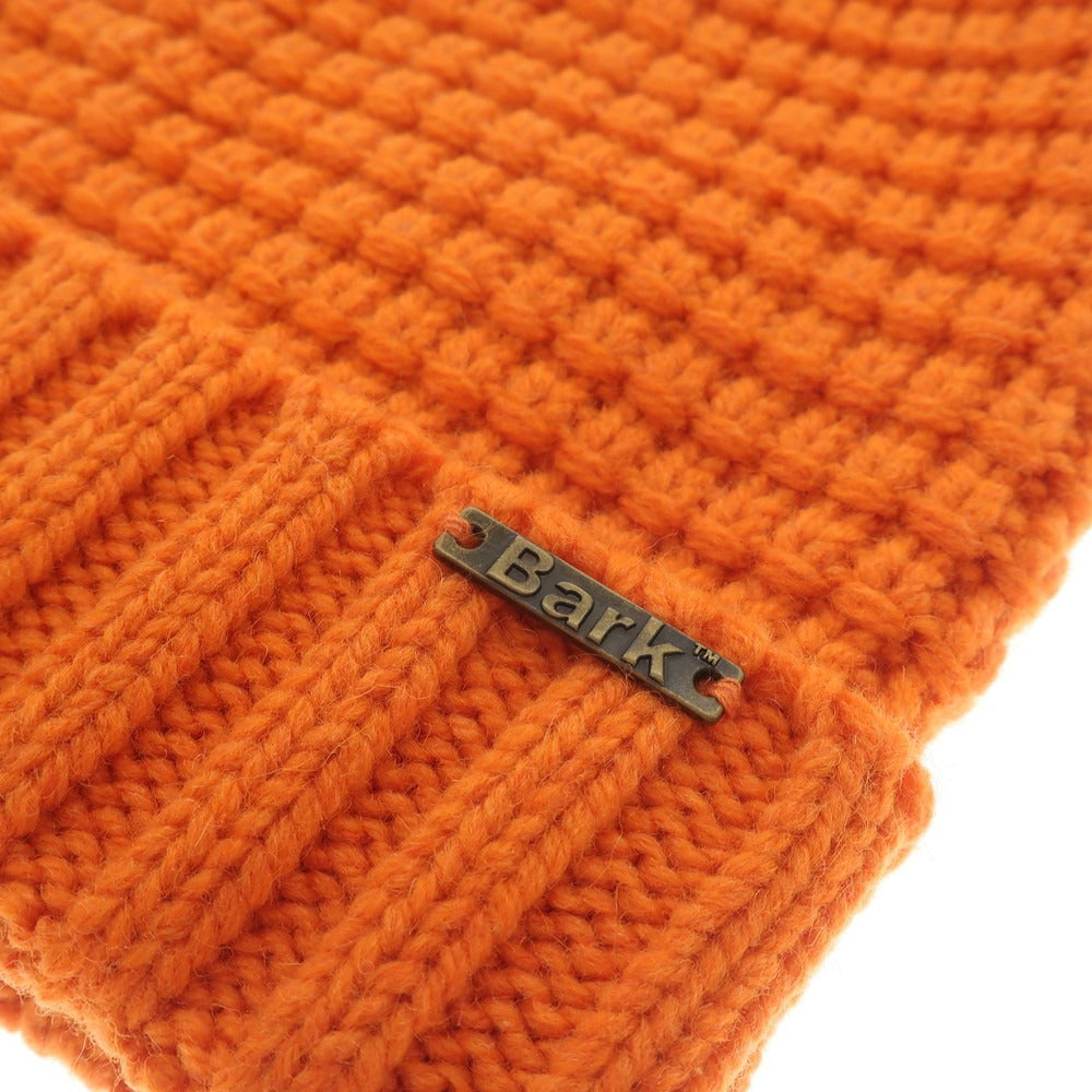 [Used] [Unused] BARK Low Gauge Wool Nylon Knit Cap Orange [Size ONE SIZE] [ORG] [A/W] [Condition Rank S] [Men&