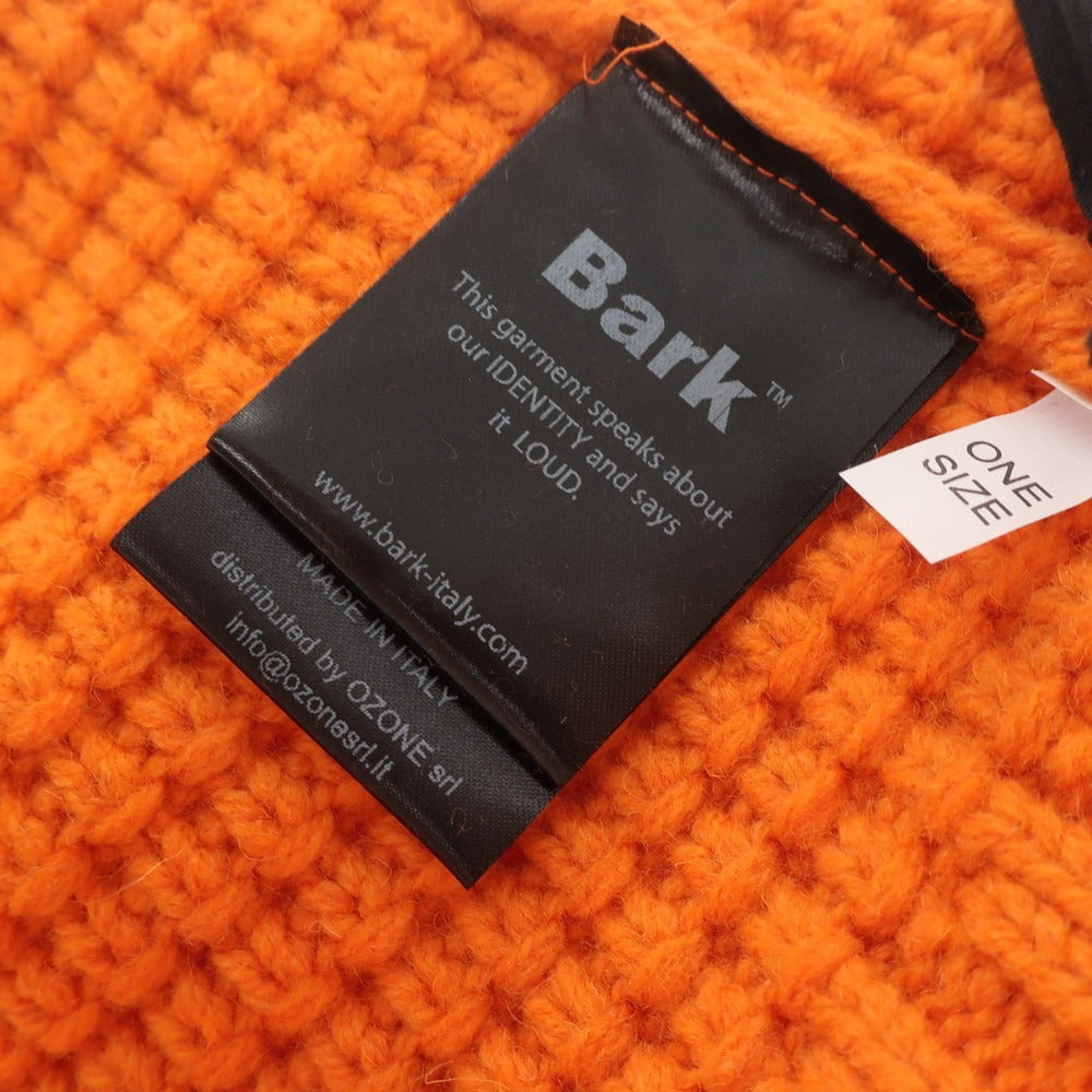 [Used] [Unused] BARK Low Gauge Wool Nylon Knit Cap Orange [Size ONE SIZE] [ORG] [A/W] [Condition Rank S] [Men&