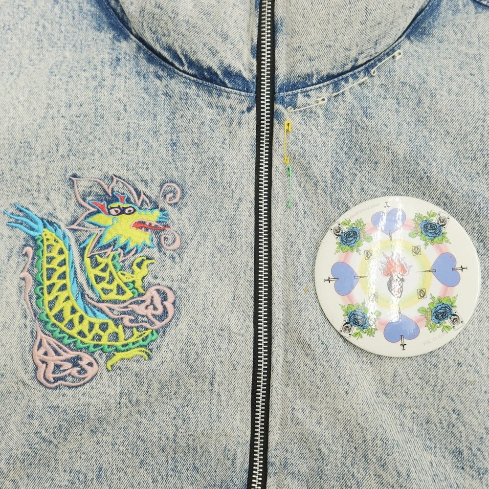 [Used] Ninety-Nine Percent Is 99%IS- Denim padded blouson blue [Size 4] [BLU] [A/W] [Condition Rank C] [Men&