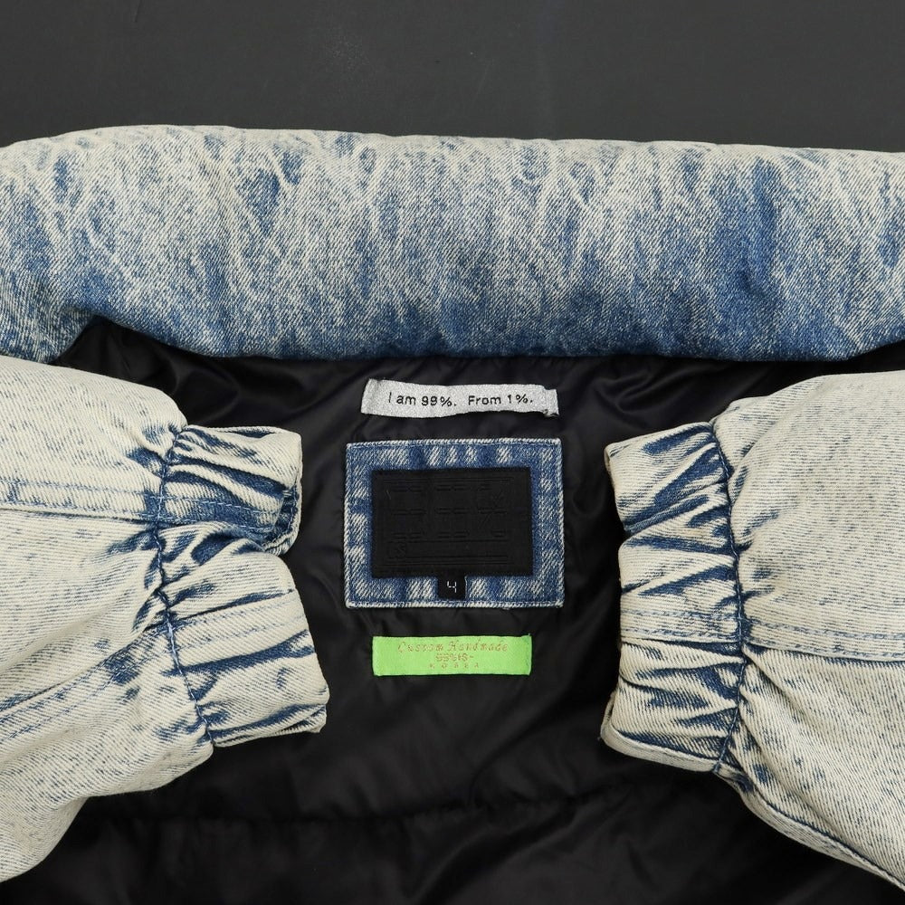 [Used] Ninety-Nine Percent Is 99%IS- Denim padded blouson blue [Size 4] [BLU] [A/W] [Condition Rank C] [Men&