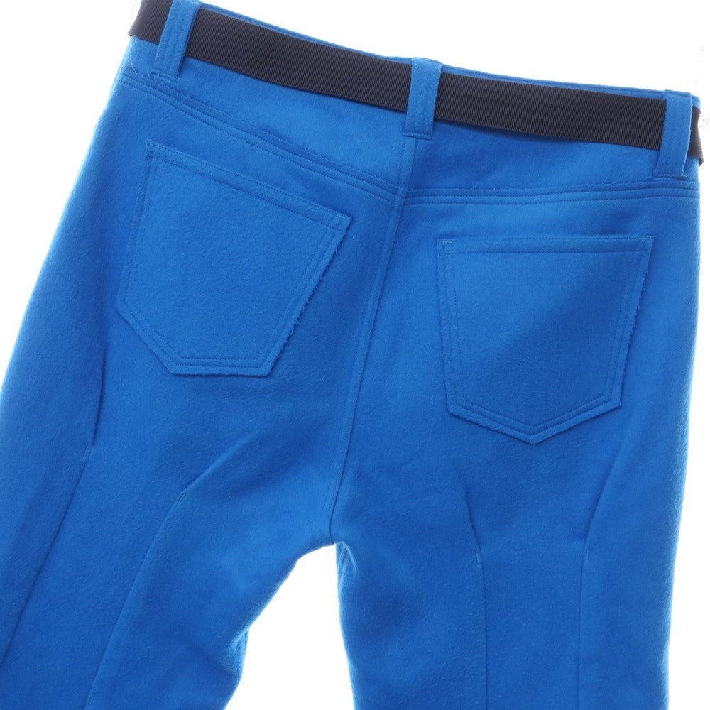 [Used] Ninety-Nine Percent Is 99%IS- Wool Nylon 5 Pocket Pants Blue [Size 3] [BLU] [A/W] [Condition Rank C] [Men&