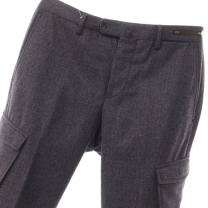 [Used] PT01 Wool Cargo Slacks Pants Dark Gray x Purple [Size 46] [GRY] [A/W] [Condition Rank B] ​​[Men&