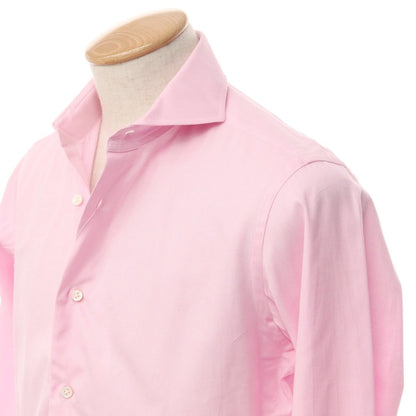 [Used] Makers Shirt Kamakura Oxford Cotton Horizontal Collar Dress Shirt Pink [Size 38] [PNK] [S/S/A/W] [Condition Rank B] ​​[Men&