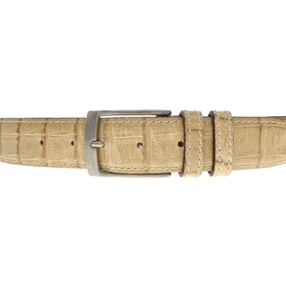 [Used] Andersons Crocodile embossed leather belt, beige [Size 80] [BEI] [S/S/A/W] [Condition Rank C] [Men&