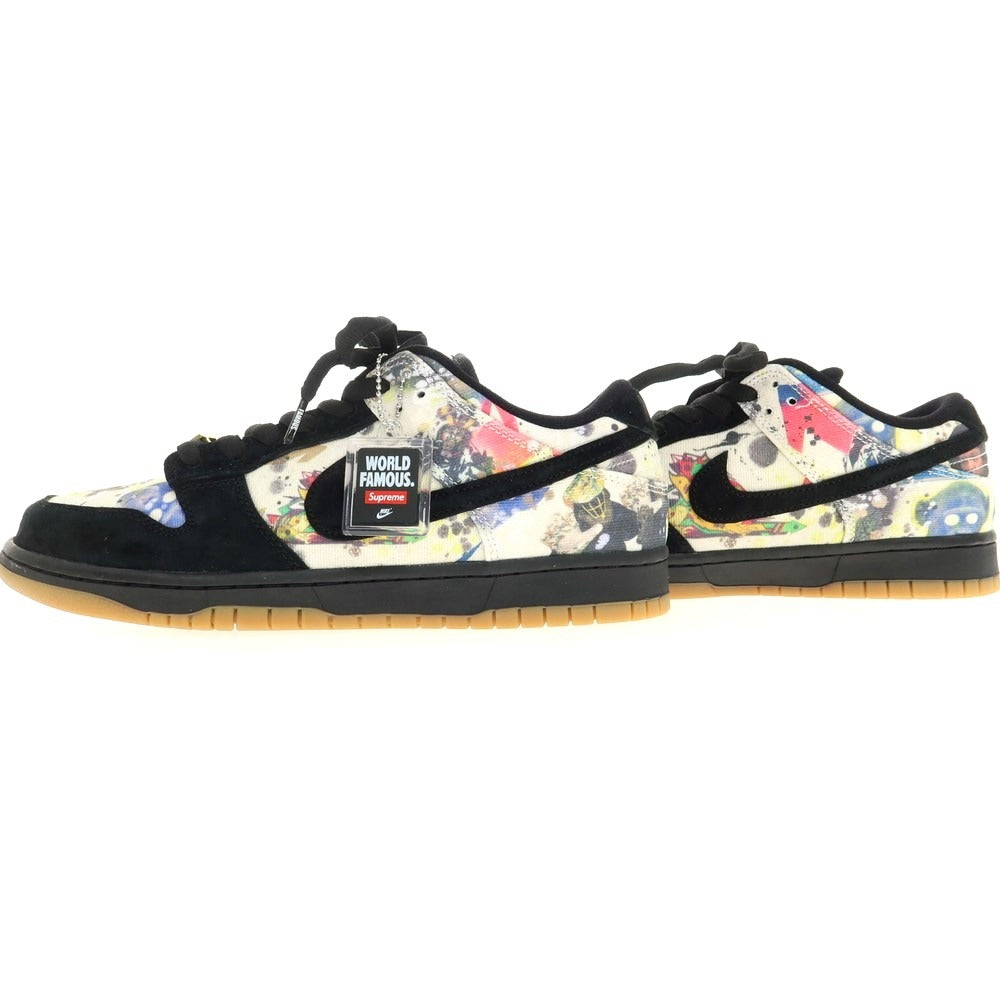 [Used] [Unused] Supreme Nike 2023 Fall/Winter SB Dunk Low Rammellzee Sneakers Black x Multicolor [Size 28cm] [BLK] [S/S/A/W] [Condition Rank S] [Men&