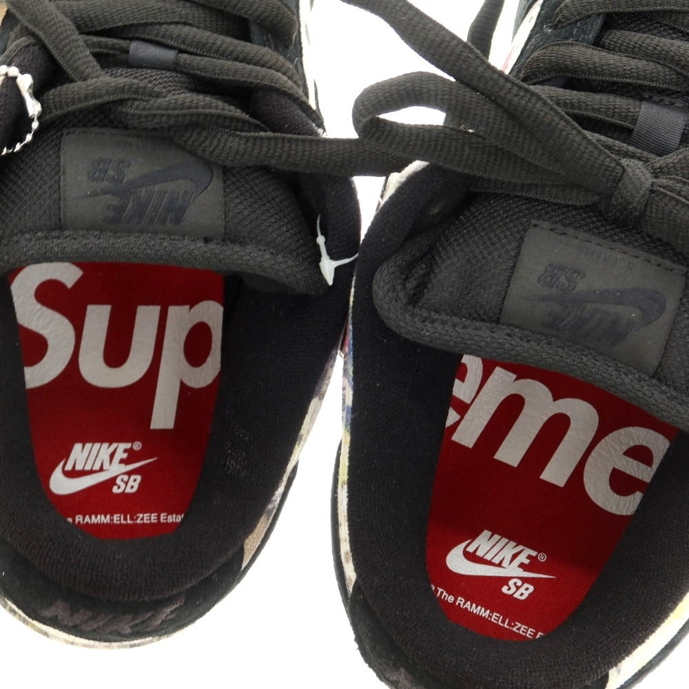 [Used] [Unused] Supreme Nike 2023 Fall/Winter SB Dunk Low Rammellzee Sneakers Black x Multicolor [Size 28cm] [BLK] [S/S/A/W] [Condition Rank S] [Men&