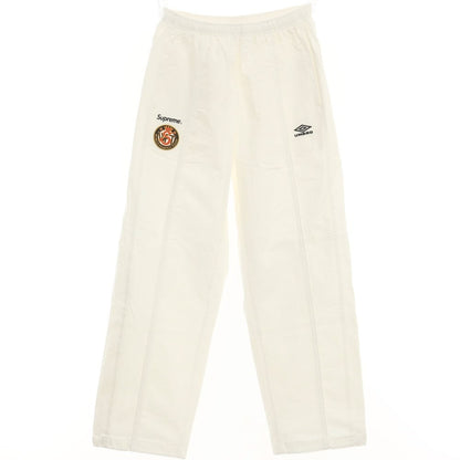 [Used] Supreme 2023 Fall/Winter Umbro Cotton Ripstop Track Pant Cotton Track Pants Easy Pants White [Size M] [WHT] [S/S] [Condition Rank A] [Men&