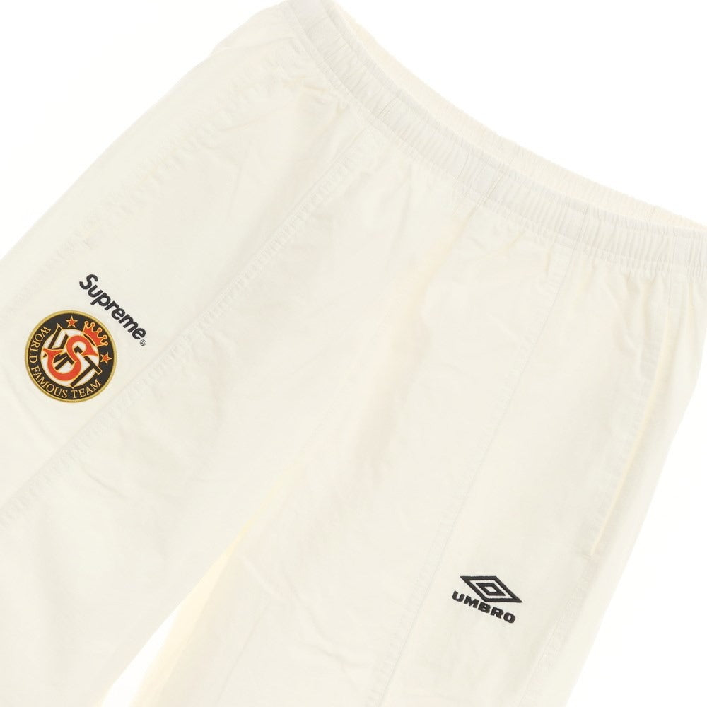 [Used] Supreme 2023 Fall/Winter Umbro Cotton Ripstop Track Pant Cotton Track Pants Easy Pants White [Size M] [WHT] [S/S] [Condition Rank A] [Men&