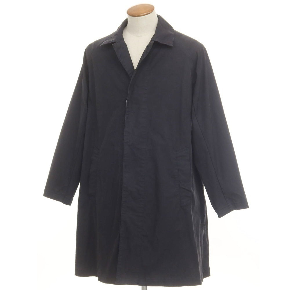 [Used] REMI RELIEF Cotton Polyester Balmac Coat Dark Navy [M] [Condition Rank C] [Men&