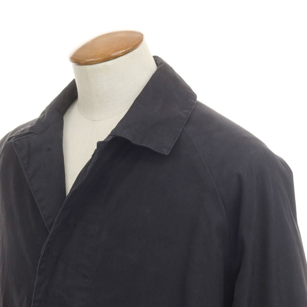 [Used] REMI RELIEF Cotton Polyester Balmac Coat Dark Navy [M] [Condition Rank C] [Men&