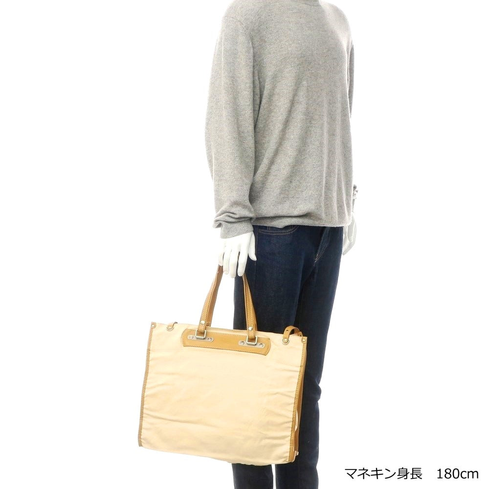 [Used] TRAMONTANO Folding Canvas Tote Bag Natural x Beige [Condition Rank C] [Men&