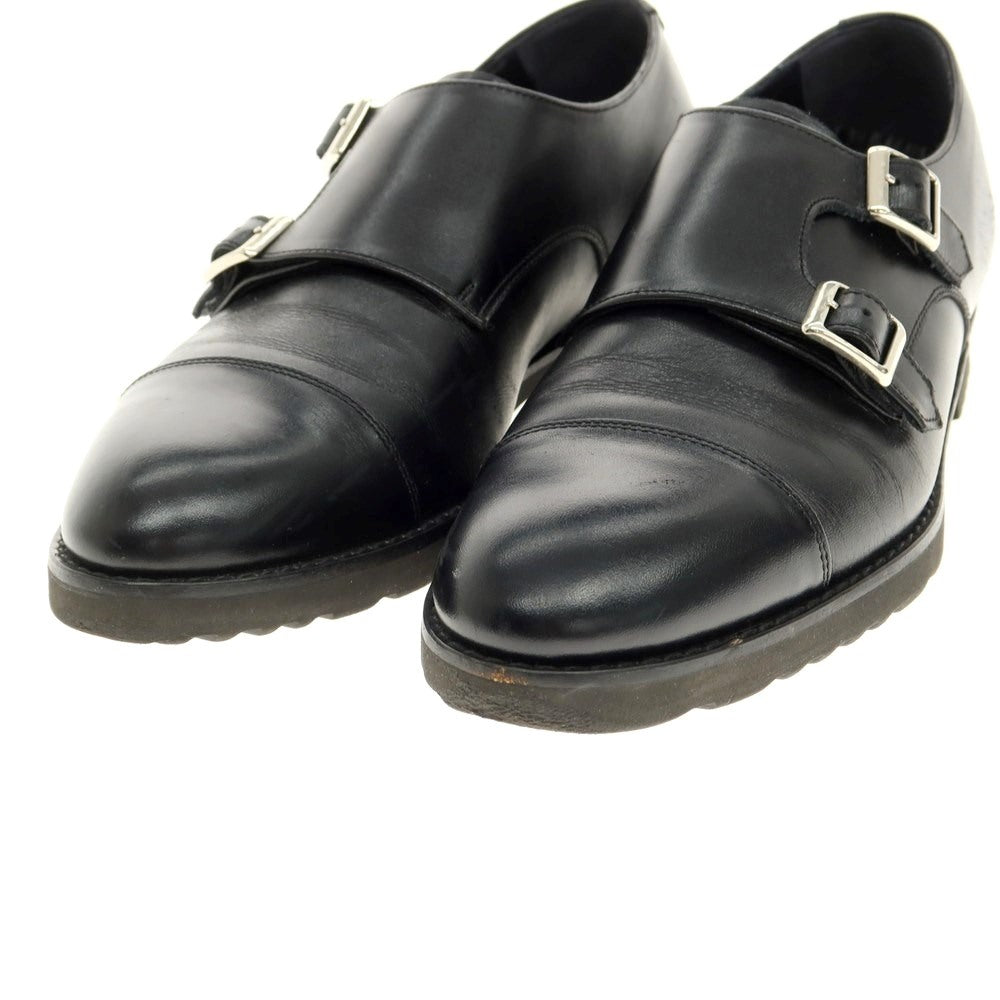 [Used] ESTNATION Double Monk Dress Shoes Black [Size 6] [BLK] [S/S/A/W] [Condition Rank C] [Men&