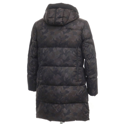 [Used] [Unused] DUNO Nylon Packable Camouflage Down Coat Dark Gray x Black x Khaki Brown [Size 48] [GRY] [A/W] [Condition Rank S] [Men&