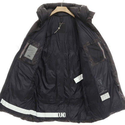 [Used] [Unused] DUNO Nylon Packable Camouflage Down Coat Dark Gray x Black x Khaki Brown [Size 48] [GRY] [A/W] [Condition Rank S] [Men&