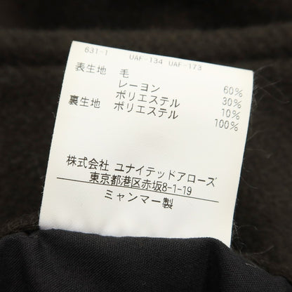 [Used] [Unused] A Day in the Life United Arrows a day in the life united arrows wool rayon stand collar coat dark olive [Size L] [GRN] [A/W] [Condition Rank S] [Men&