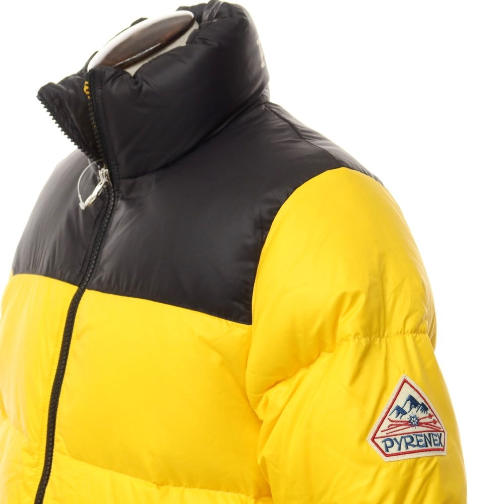 [Used] Pyrenex nylon down jacket blouson yellow x black [Size L] [YEL] [A/W] [Condition Rank A] [Men&