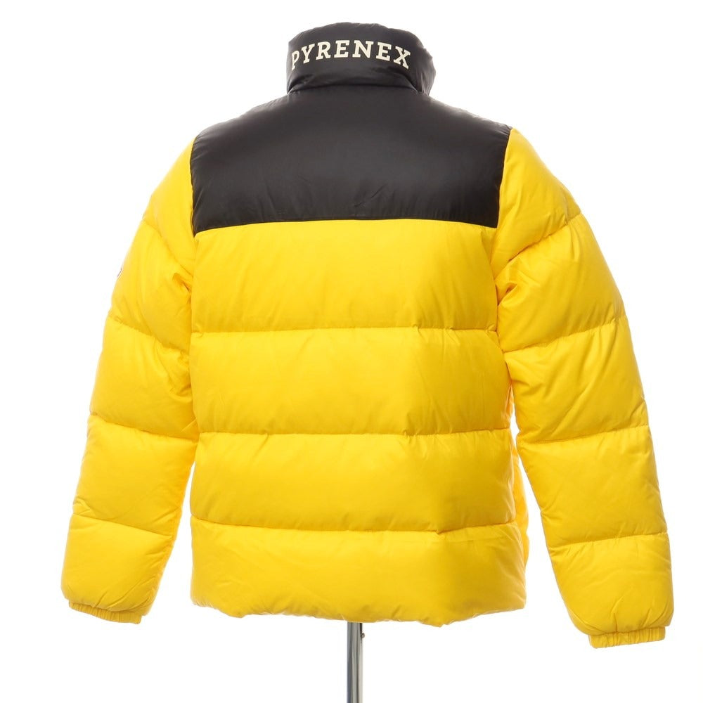 [Used] Pyrenex nylon down jacket blouson yellow x black [Size L] [YEL] [A/W] [Condition Rank A] [Men&