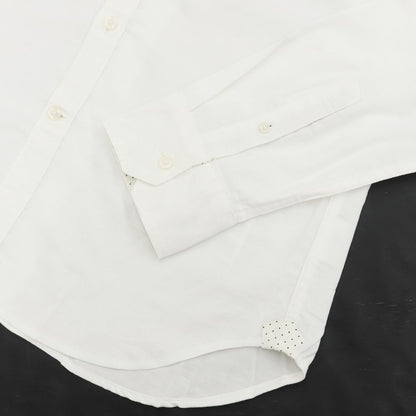 [Used] [Unused] Admiral Cotton Button-down Casual Shirt White [Size L] [WHT] [S/S/A/W] [Condition Rank S] [Men&