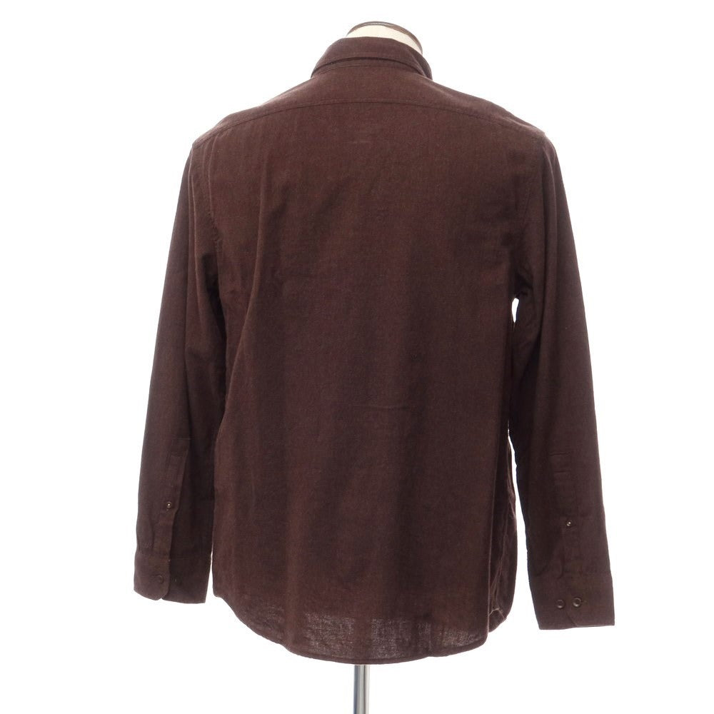 [Used] Banana Republic Cotton Button-down Casual Shirt Dark Brown [Size L] [BRW] [A/W] [Condition Rank A] [Men&