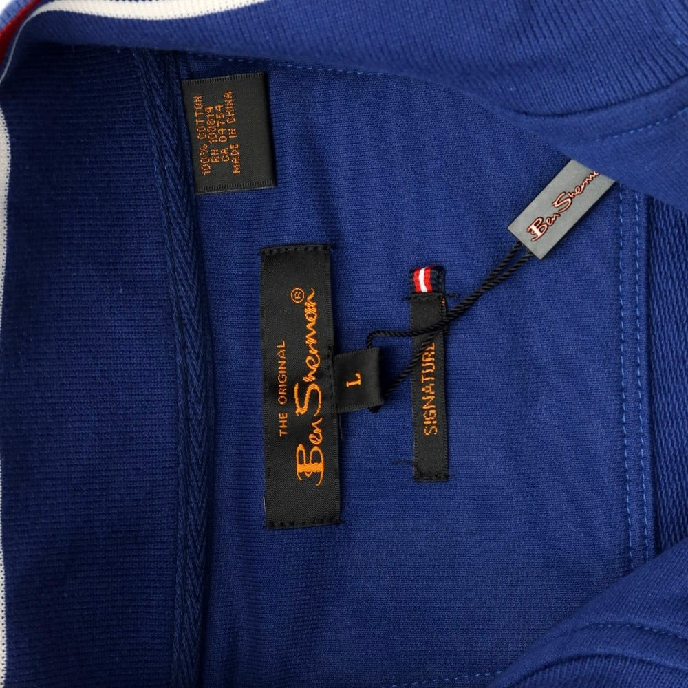 [Used] [Unused] Ben Sherman Sweat Track Jacket Navy Blue [Size L] [NVY] [S/S/A/W] [Condition Rank S] [Men&
