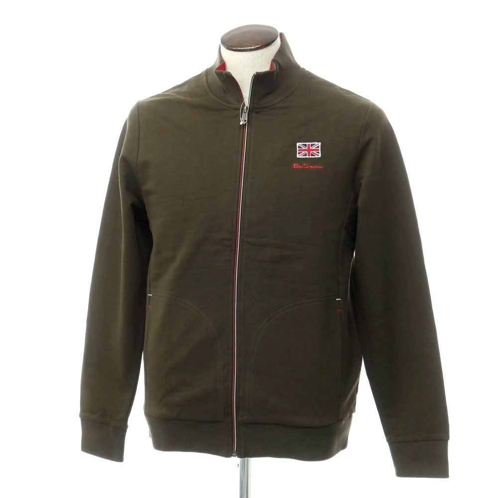 【中古】【未使用】ベンシャーマン Ben Sherman スウェット トラックジャケット ダークオリーブ【サイズL】【GRN】【S/S/A/W】【状態ランクS】【メンズ】【768973】