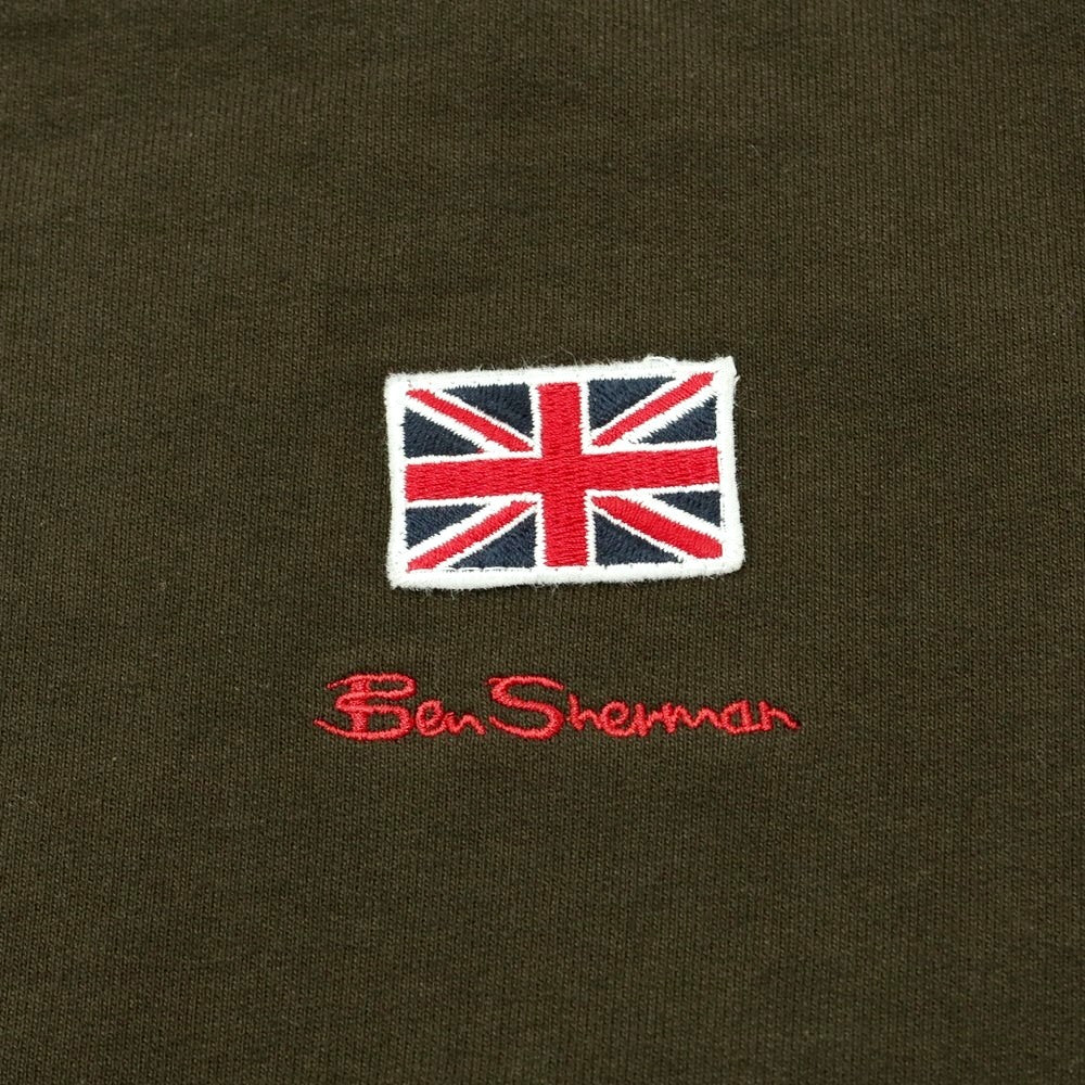[Used] [Unused] Ben Sherman Sweat Track Jacket Dark Olive [Size L] [GRN] [S/S/A/W] [Condition Rank S] [Men&