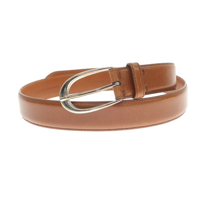 [Used] Nobunoza Leather Belt Tan Brown [Size 34/85] [BRW] [S/S/A/W] [Condition Rank C] [Men&
