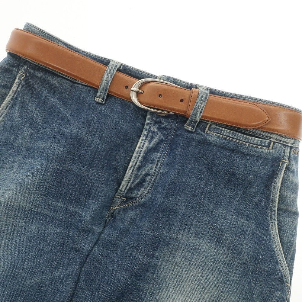 [Used] Nobunoza Leather Belt Tan Brown [Size 34/85] [BRW] [S/S/A/W] [Condition Rank C] [Men&