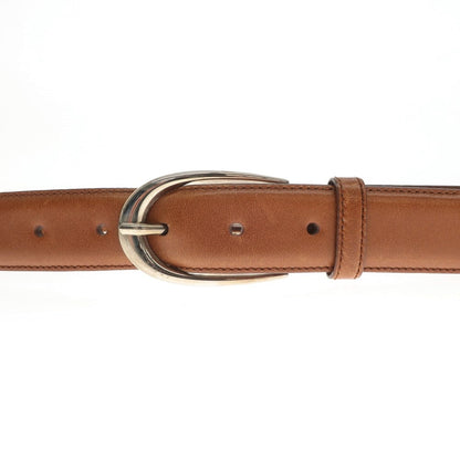 [Used] Nobunoza Leather Belt Tan Brown [Size 34/85] [BRW] [S/S/A/W] [Condition Rank C] [Men&