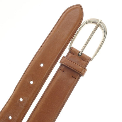 [Used] Nobunoza Leather Belt Tan Brown [Size 34/85] [BRW] [S/S/A/W] [Condition Rank C] [Men&
